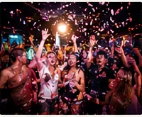 Night crowd at The One Khaosan