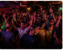 International party crowd